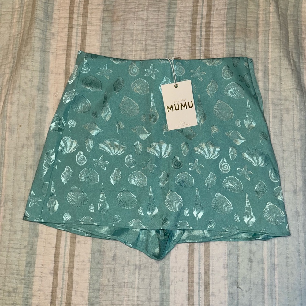SHOW ME YOUR MUMU SEASHELL SKORT